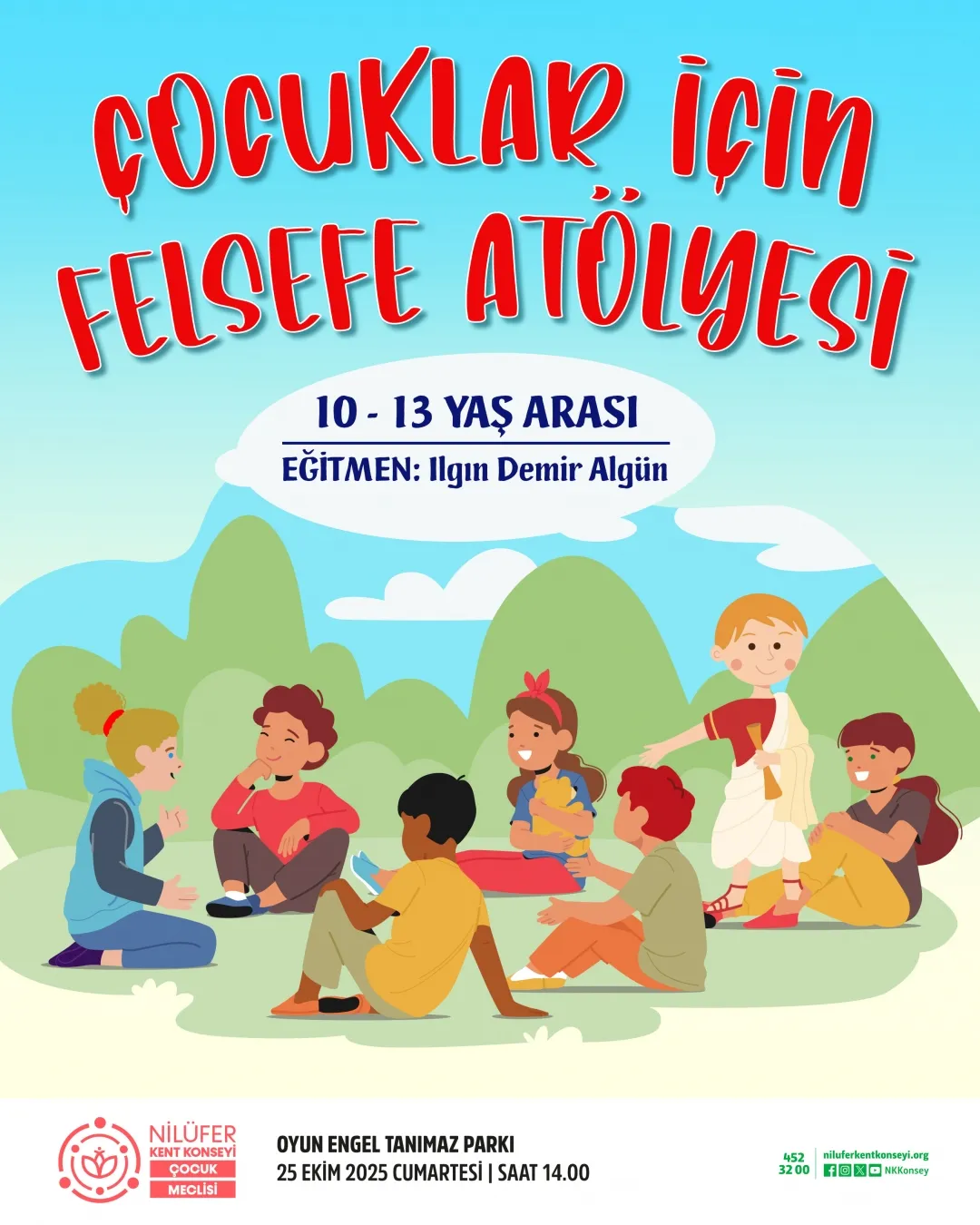 Çocuklar İçin Felsefe Atölyesi