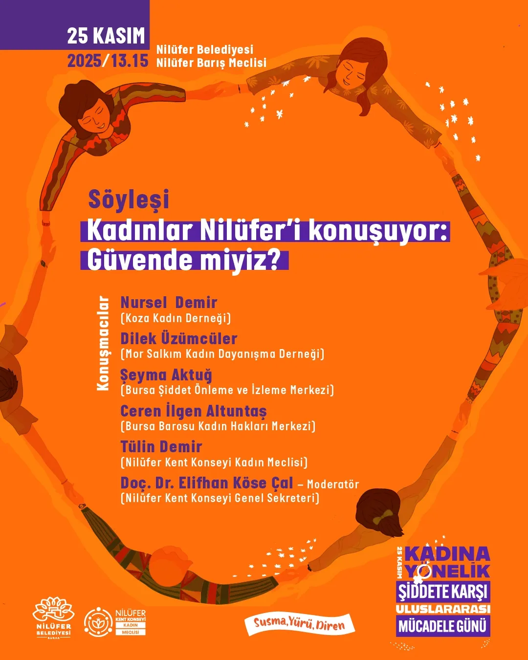 Kadınlar Nilüfer'i Konuşuyor: Güvende miyiz? 