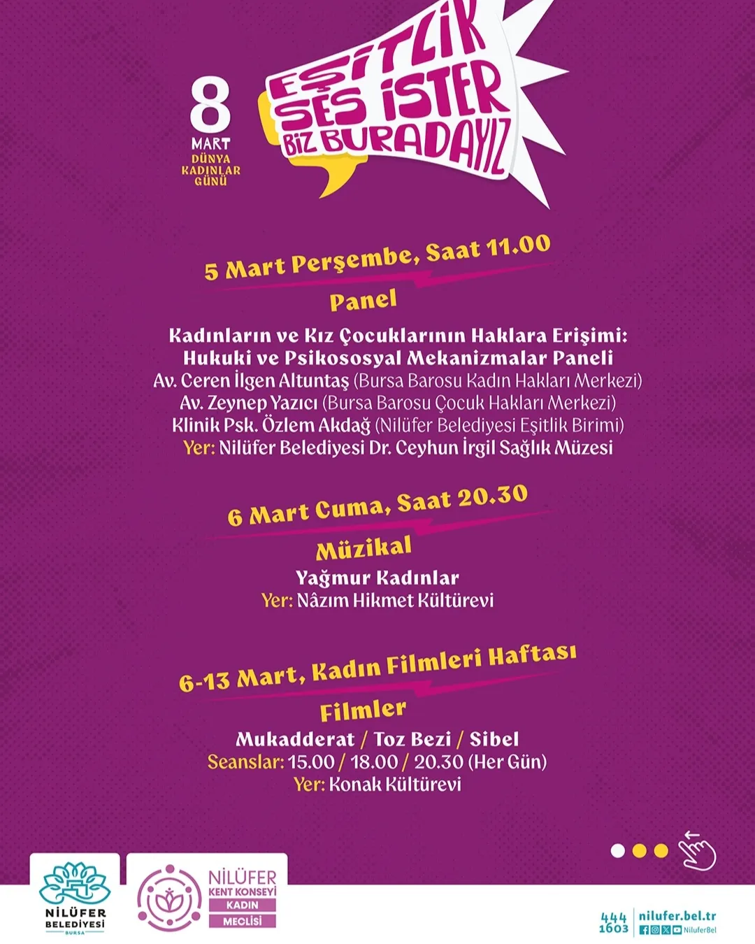 Yağmur Kadınlar Müzikal