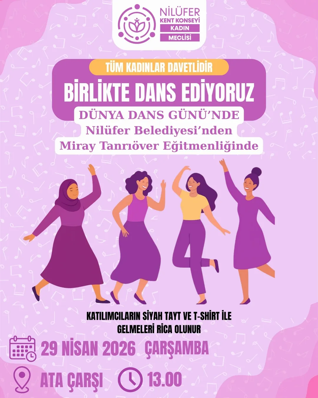 Dünya Dans Günü'nde Birlikte Dans Ediyoruz