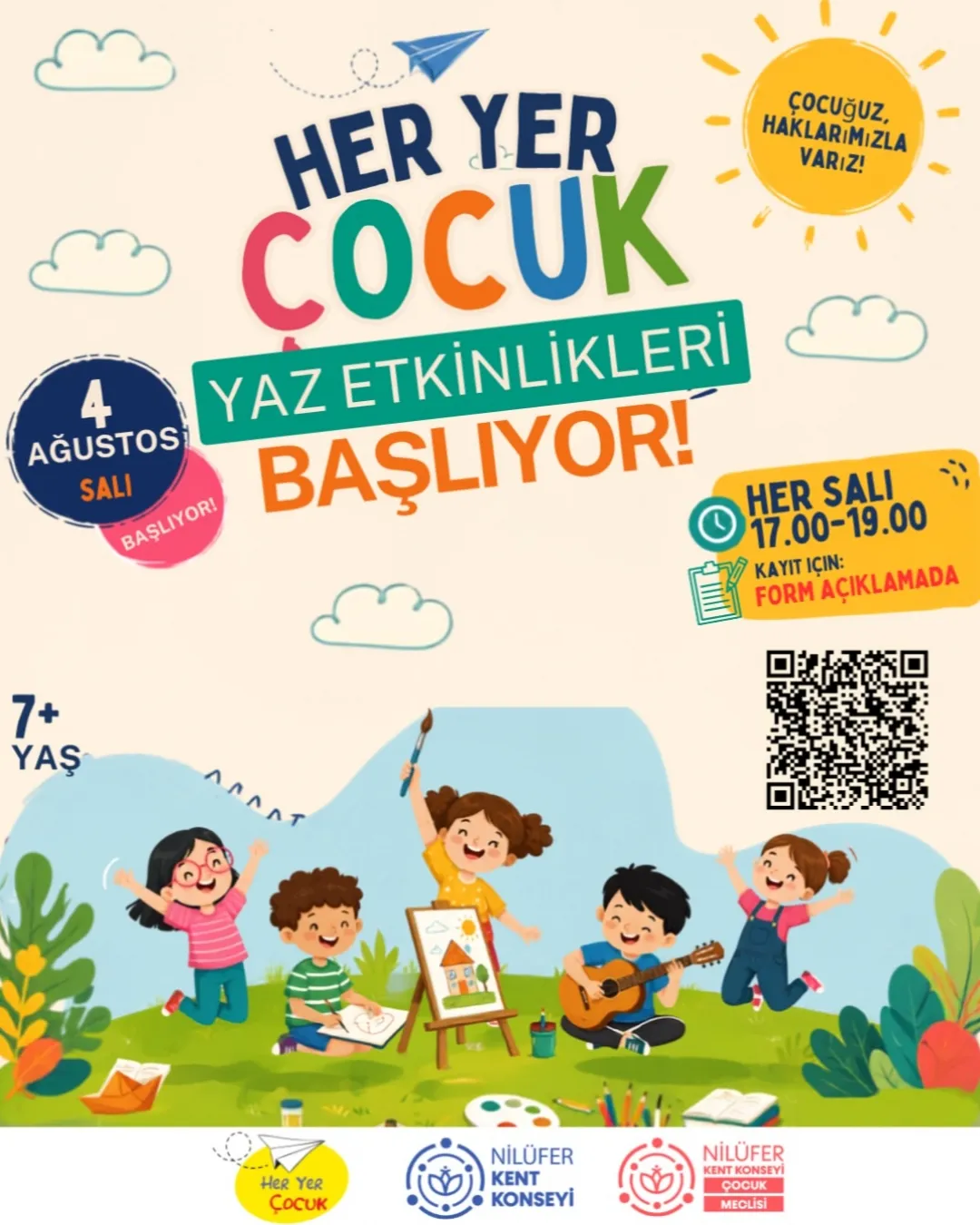 Nilüfer Kent Konseyi’nde Çocuk Yaz Etkinlikleri Başlıyor! 🎉