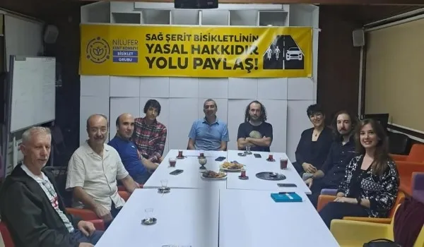 Nilüfer Kent Konseyi Bisiklet Çalışma Grubu bu akşam toplantıSINI gerçekleştirdi.