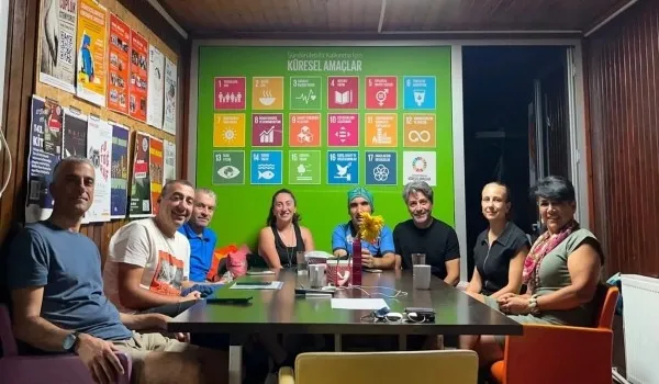 Nilüfer Kent Konseyi Bisiklet Grubu Yürütme Kurulu olarak bir araya geldik.
